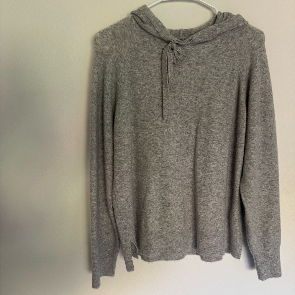 Rails Cashmere sweater with hood